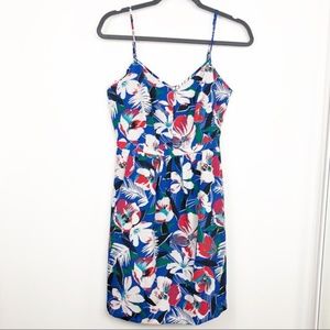 J.Crew Printed Cami Dress